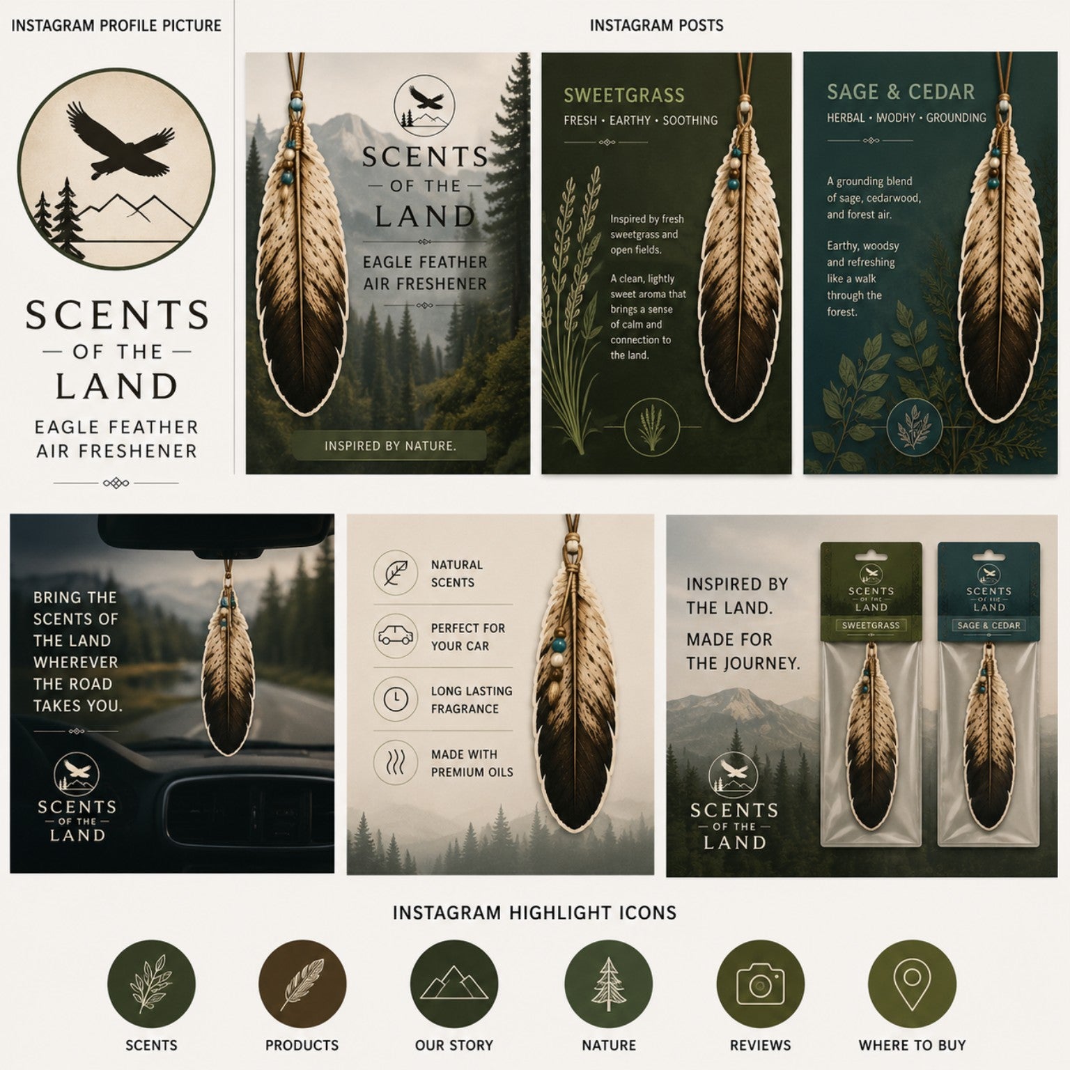 Scents of the Land social media artwork